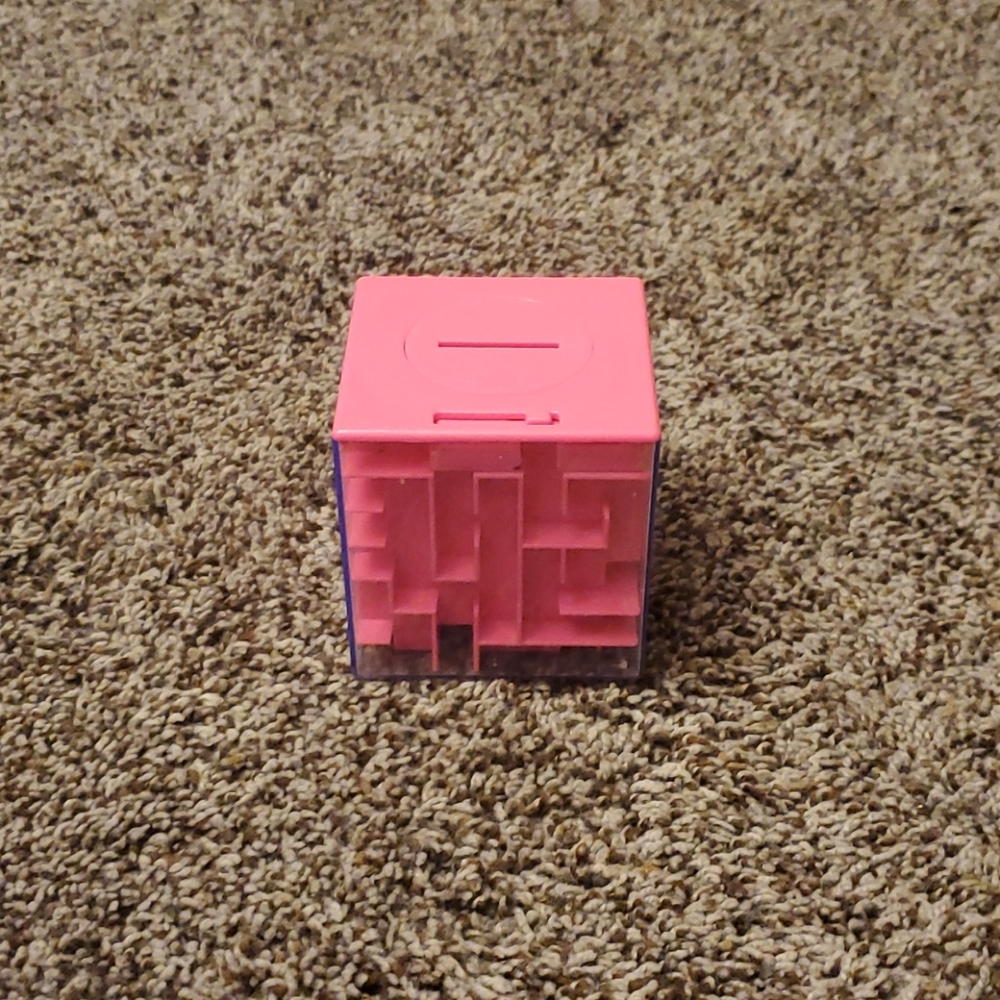 A secret storage box with maze lock.